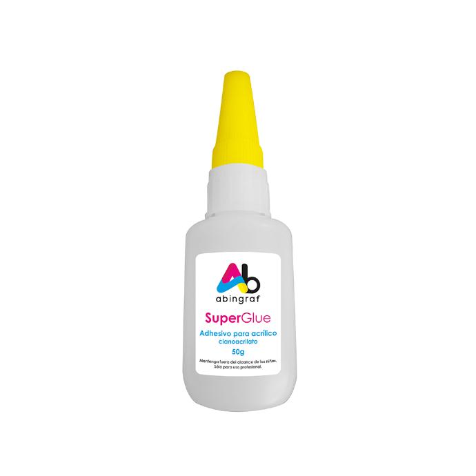PEGAMENTO ADHESIVO CIANOACRILATO PARA ACRILICO 50GR