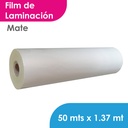 VINILO FILM LAMINACION MGRAF MATE 80 MIC 1.37 MTS X 50 MTS