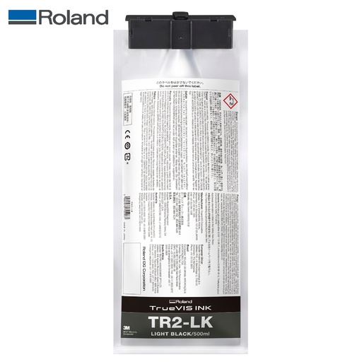 [501066201016] TINTA ROLAND  TRUEVIS TR2 LIGHT BLACK 500 ML