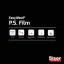 TERMOTRANSFERIBLE CORTE SISER PS FILM - EASY WEED NEGRO 0.50 MTS