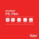 TERMOTRANSFERIBLE CORTE SISER PS FILM - EASY WEED ROJO VIVO  0.50 CMS
