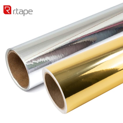 VINILO DE CORTE METALIZADO RTAPE MIRROR 0.61 MTS