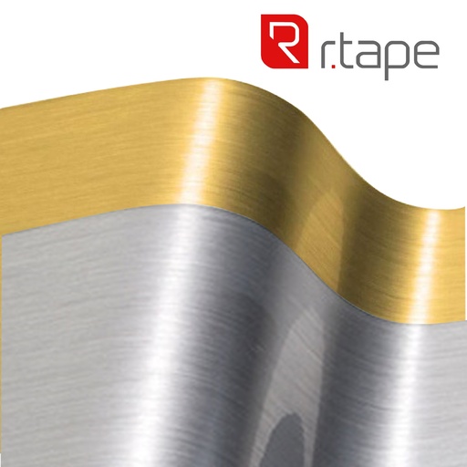 VINILO DE CORTE  METALIZADOS RTAPE BRUSHED 1,22 MTS