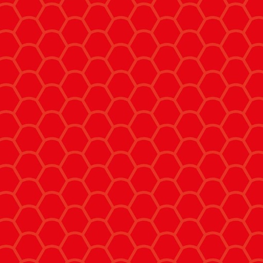 [100615900030] VINILO REFLECTANTE ORALITE 5900 ALTA INTESIDAD PRISMATICO RED 0.61 MTS ANCHO