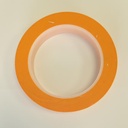 ACCESORIO CINTA MASKING TAPE NARANJO TERMOTRASNFERIBLE RESISTENTE ALTAS TEMPERATURAS 20mm X 50mt